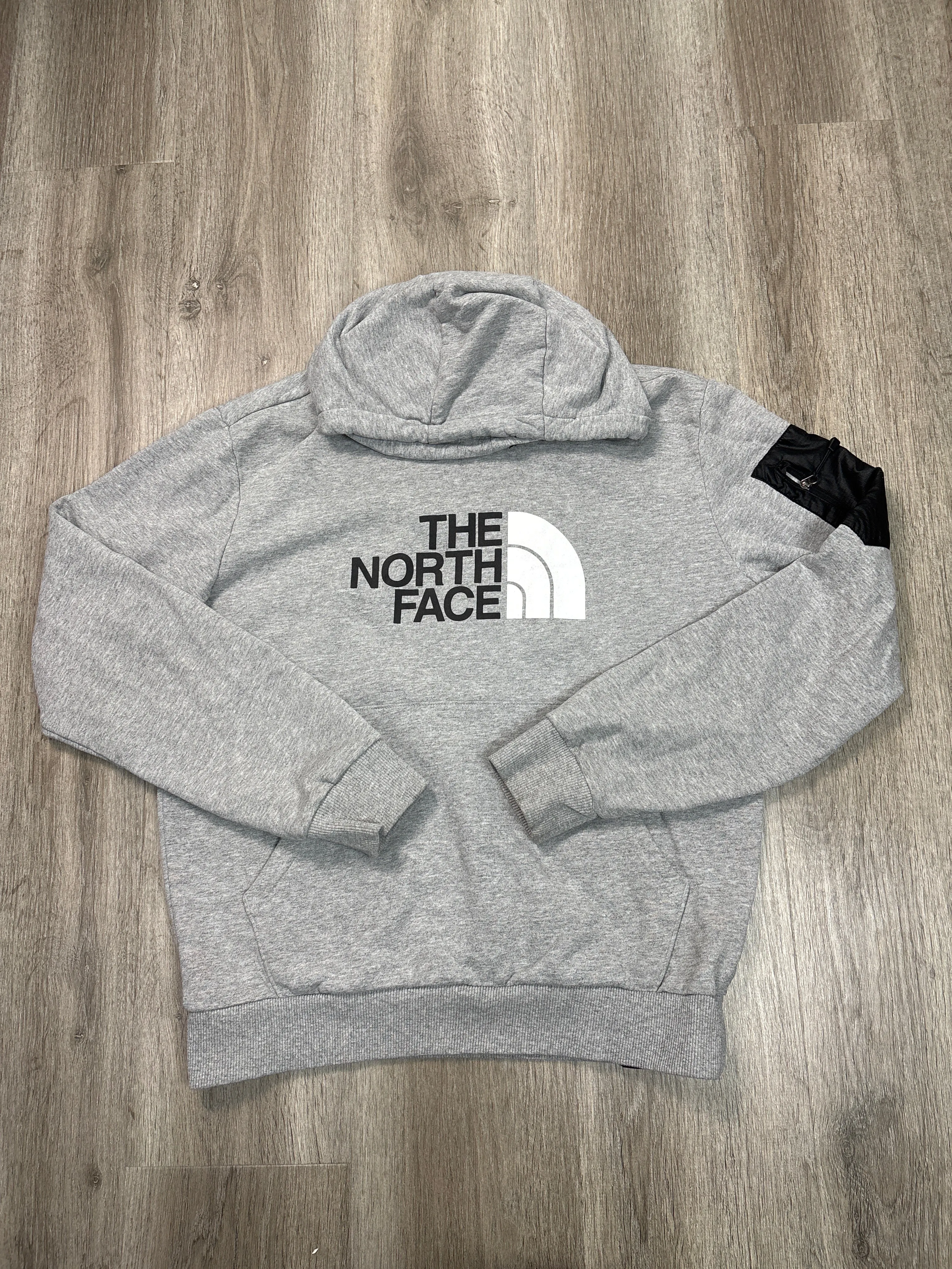 Sweatshirt Hoodie By The North Face In Grey, Size: M