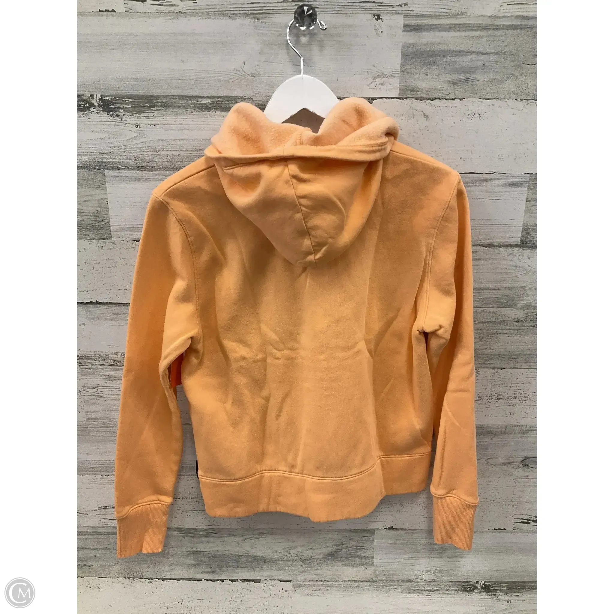 Sweatshirt Hoodie By Under Armour In Orange, Size: S