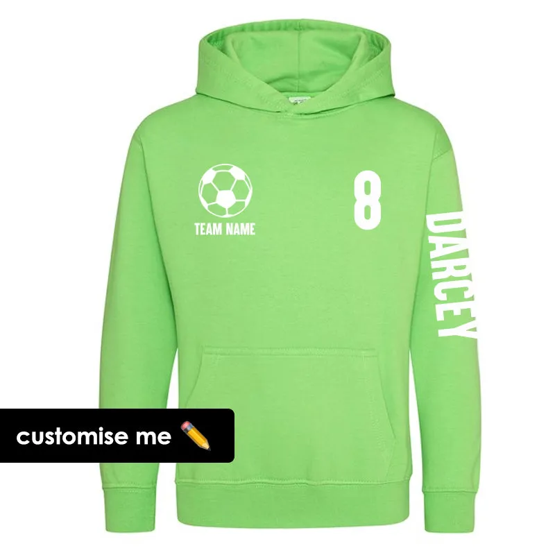 TeamKitz Core Football Team Sleeve Hoodie