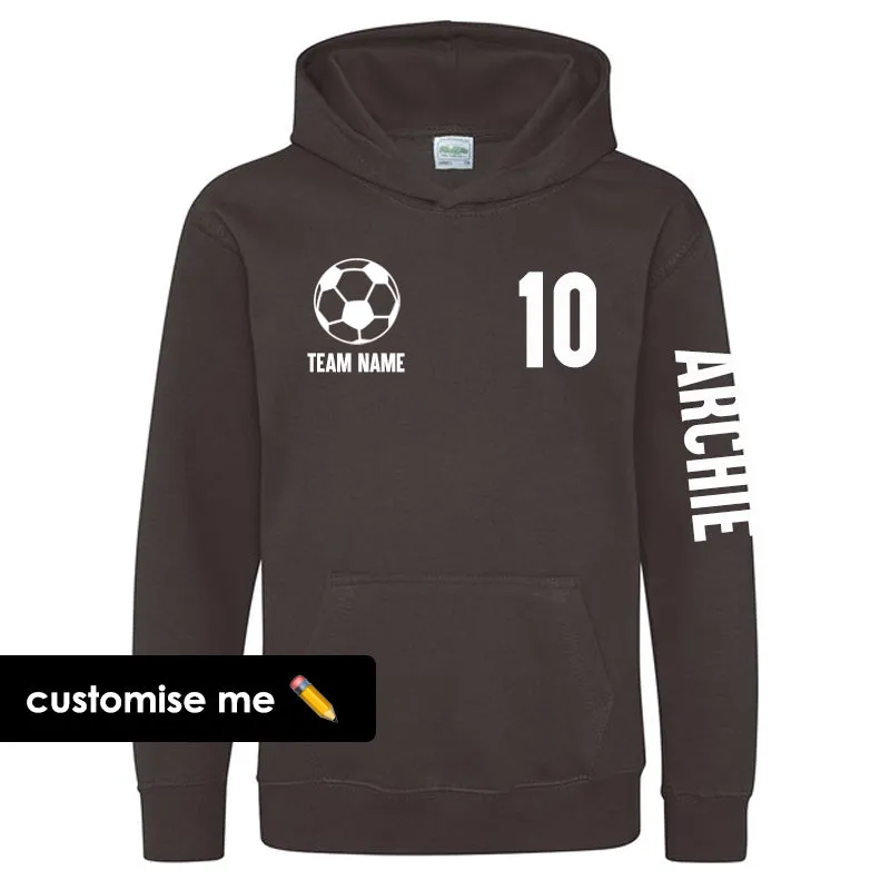 TeamKitz Core Football Team Sleeve Hoodie