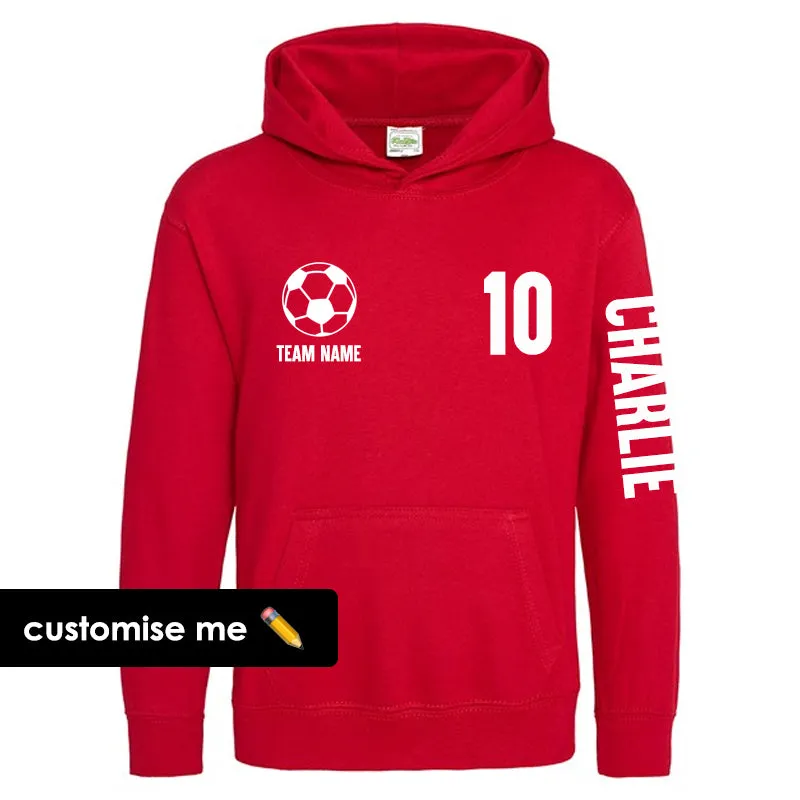 TeamKitz Core Football Team Sleeve Hoodie