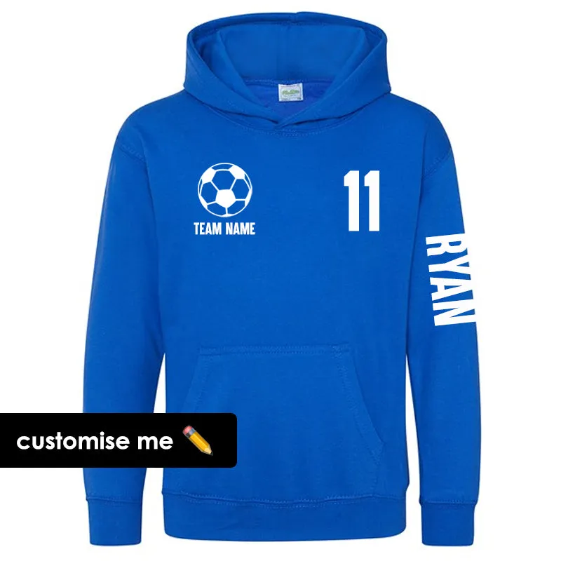 TeamKitz Core Football Team Sleeve Hoodie