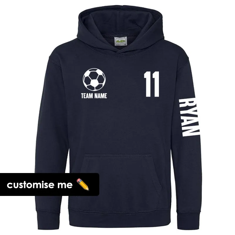 TeamKitz Core Football Team Sleeve Hoodie