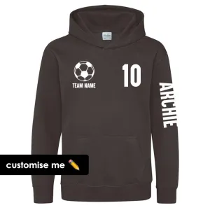 TeamKitz Core Football Team Sleeve Hoodie