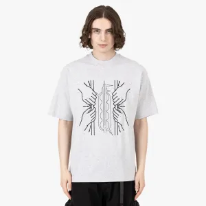 The Trilogy Tapes Pressure Small T-Shirt / Grey Marl