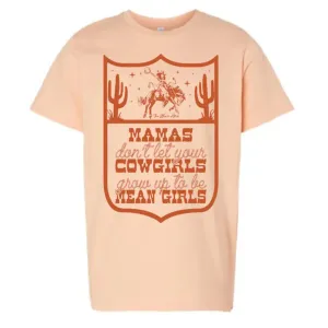 The Whole Herd Kid's Peach Mean Girls Tee
