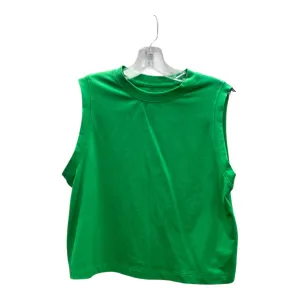 Top Sleeveless By A New Day In Green, Size:S