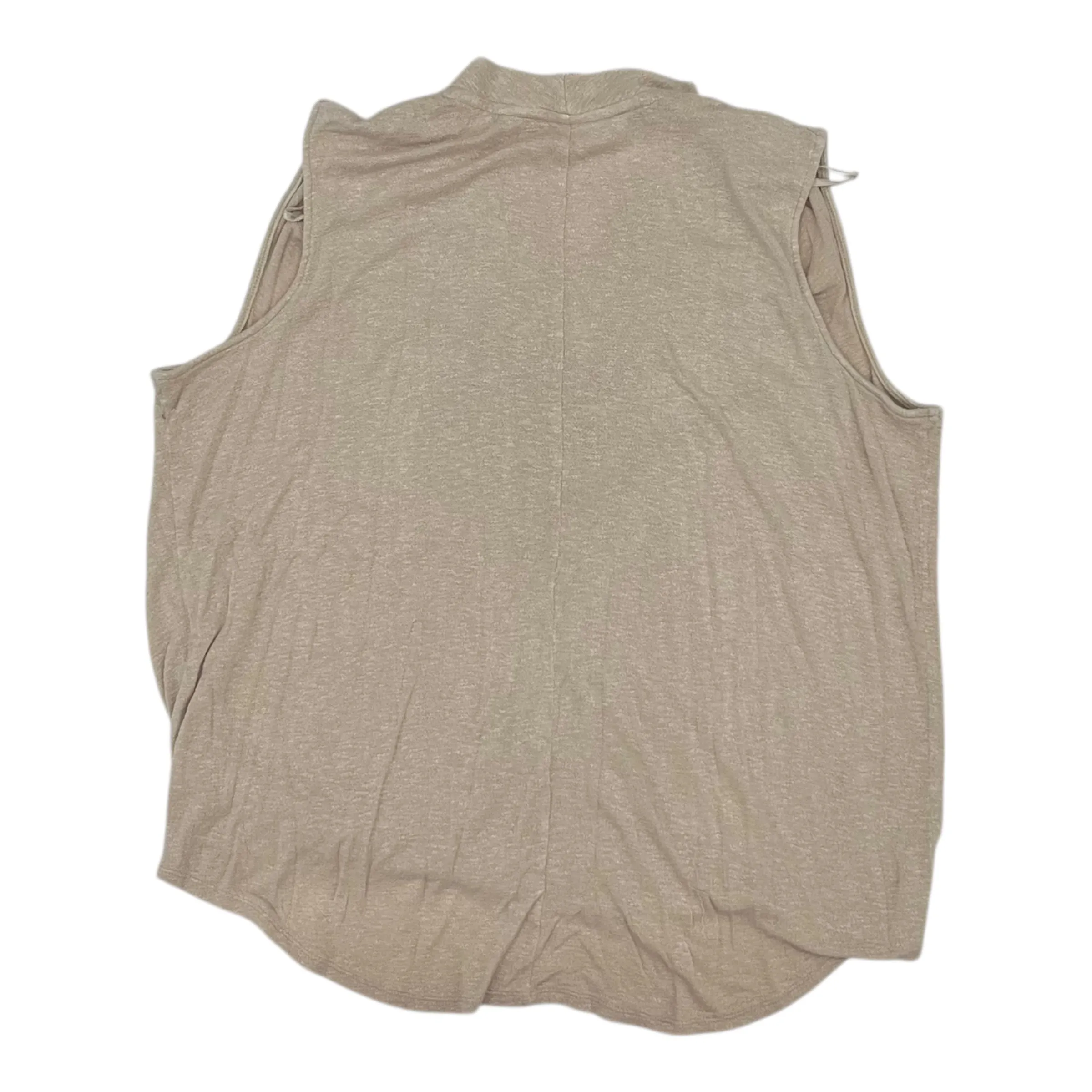 Top Sleeveless By Akemi And Kin In Tan, Size:L