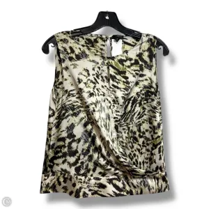 Top Sleeveless By Ann Taylor In Multi-colored, Size: 6p