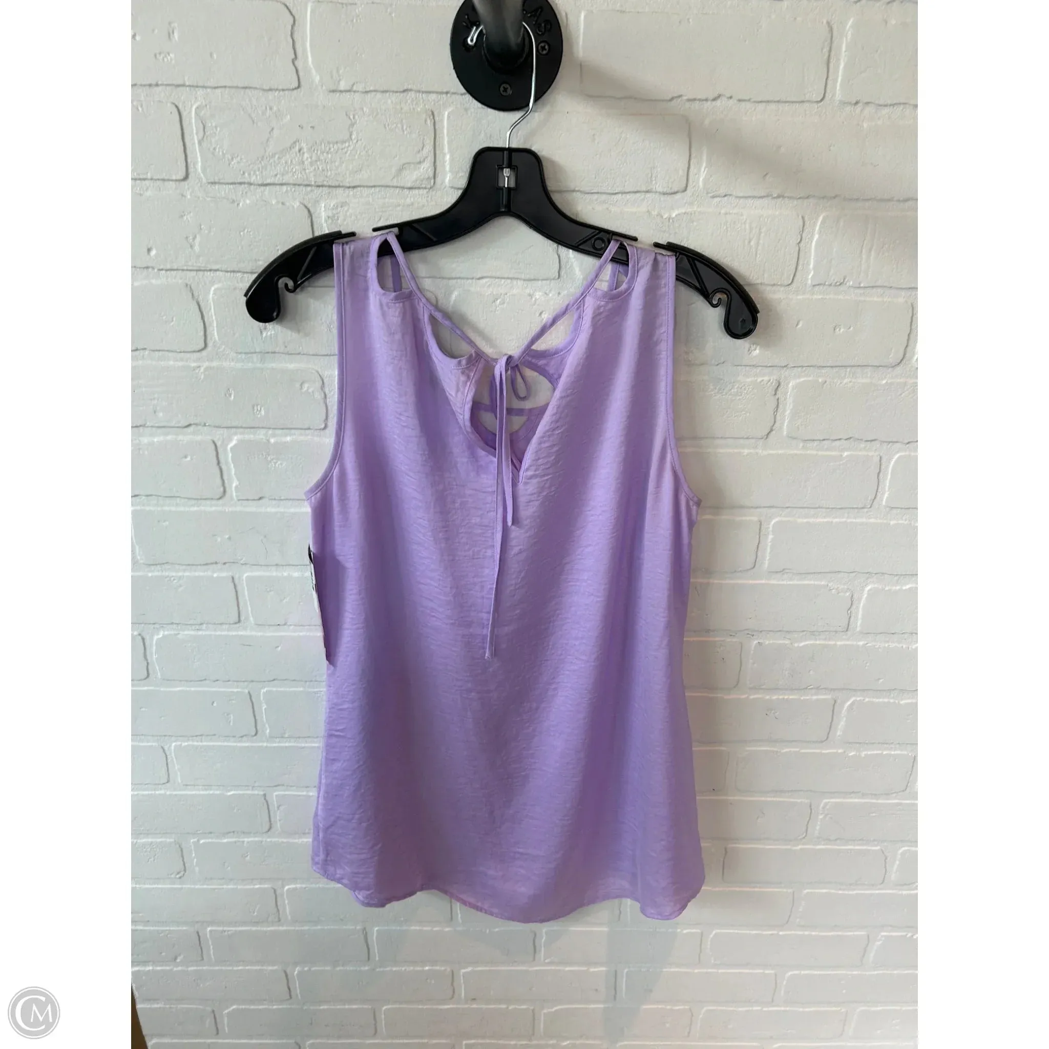 Top Sleeveless By Cabi In Purple, Size: S