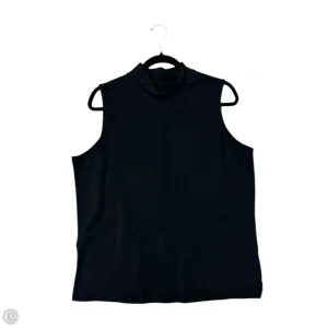 Top Sleeveless By Cj Banks In Black, Size: 1x