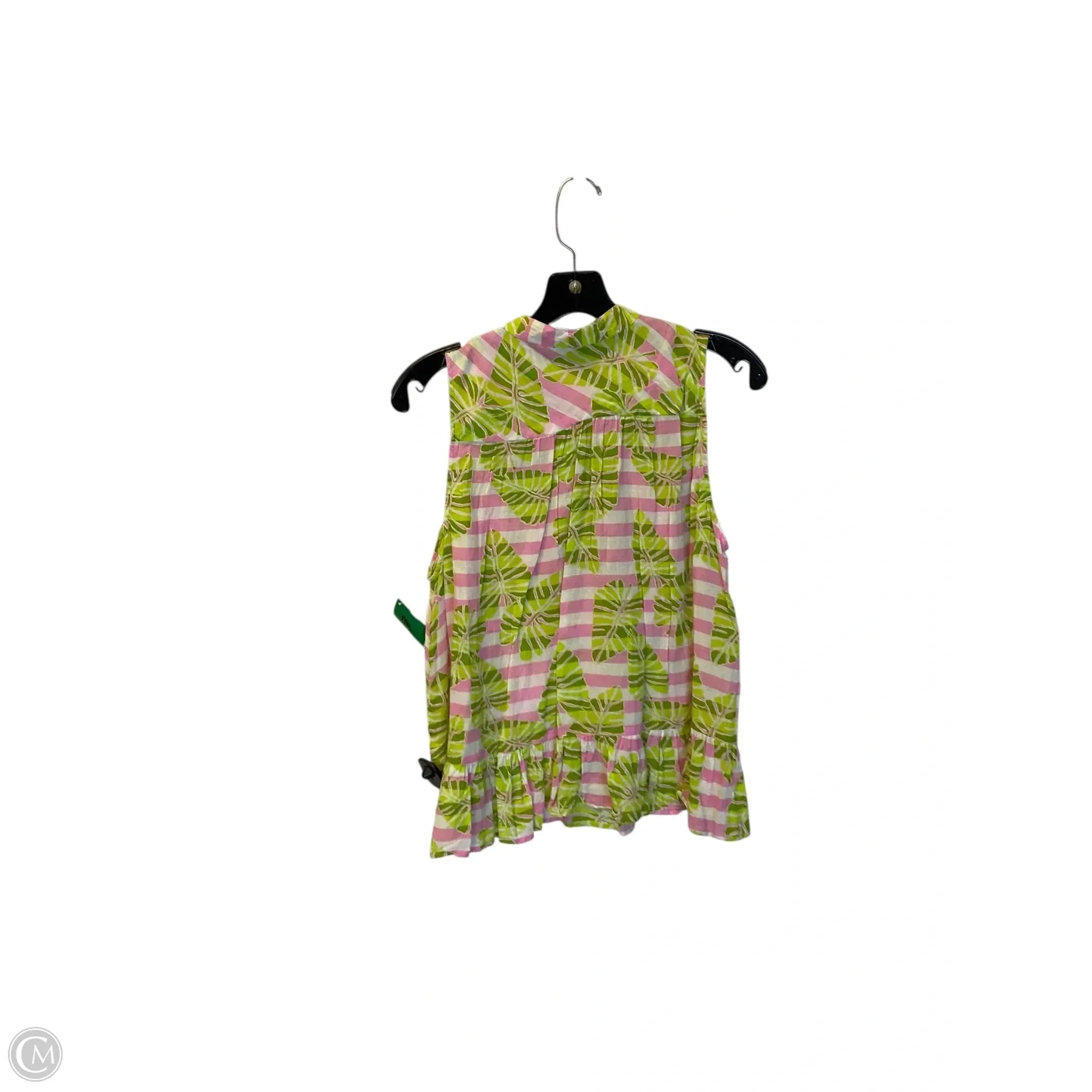 Top Sleeveless By Crown And Ivy In Green, Size: L