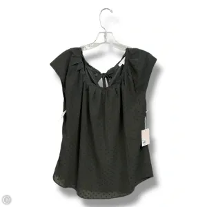 Top Sleeveless By Lc Lauren Conrad In Black, Size: M