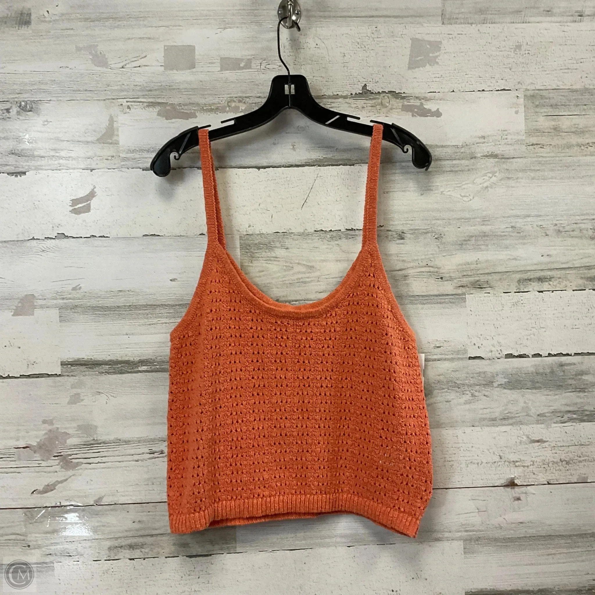 Top Sleeveless By Madewell In Orange, Size: XL