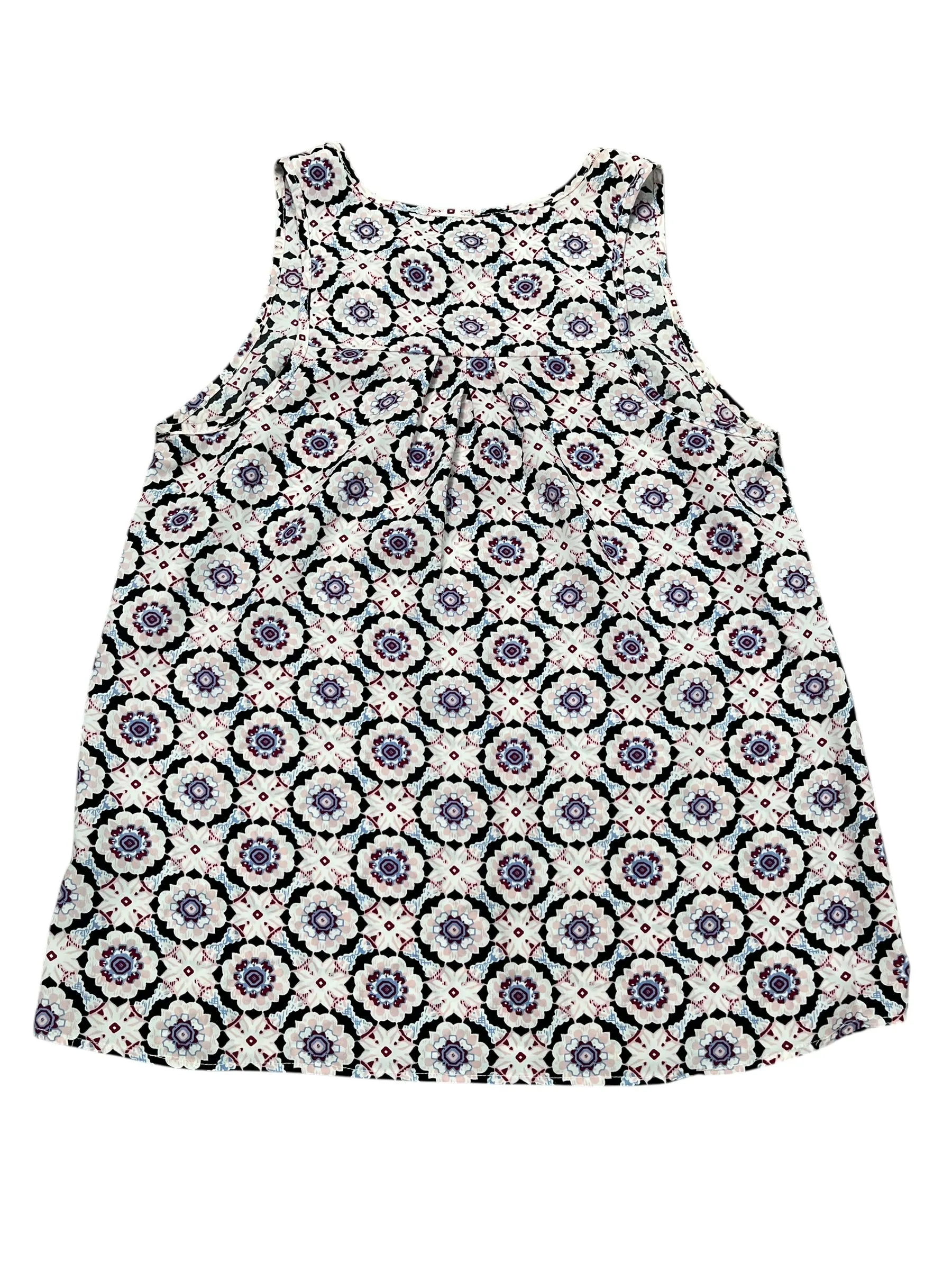 Top Sleeveless By Premise Studio In Floral Print, Size:Xs
