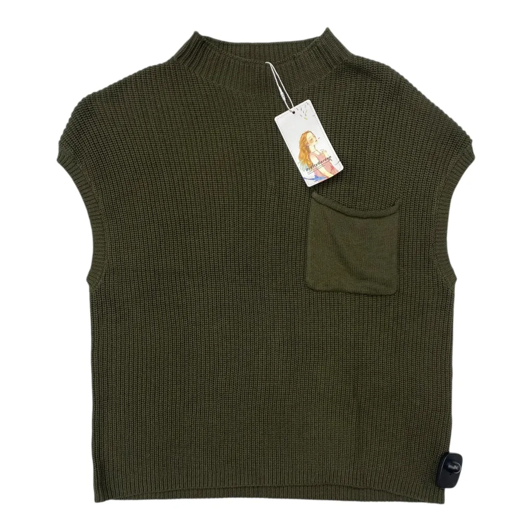 Top Sleeveless By Prettygarden In Green, Size:S