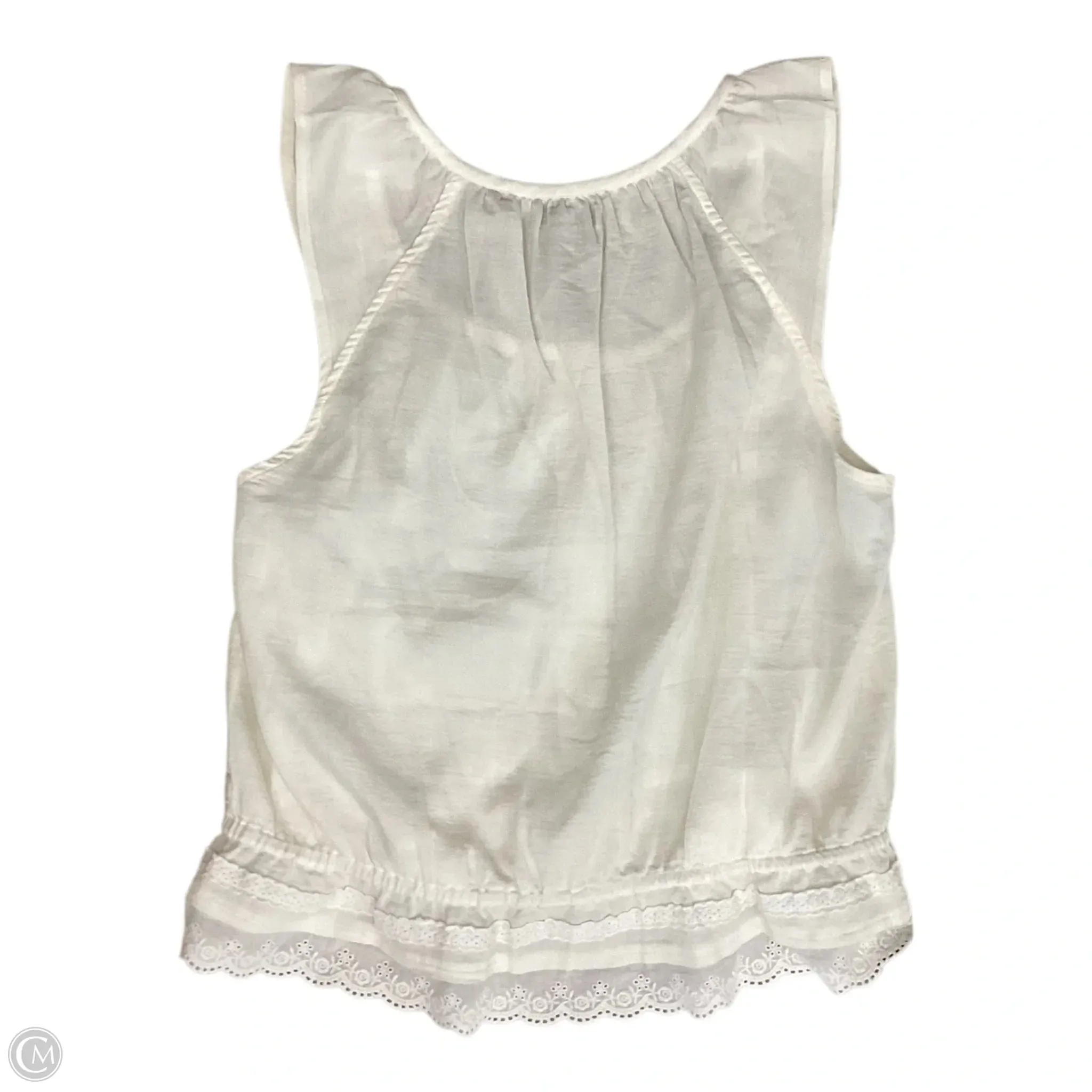 Top Sleeveless By Toad & Co In Cream, Size: L