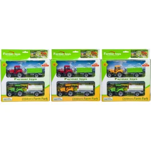 Tractor with Implements 2 Pack