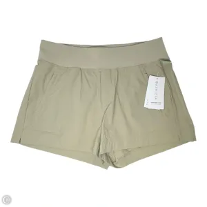 Trekkie North Athletic Shorts By Athleta In Cream, Size: 14