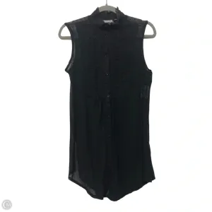 Tunic Sleeveless By Anthropologie In Black, Size: S