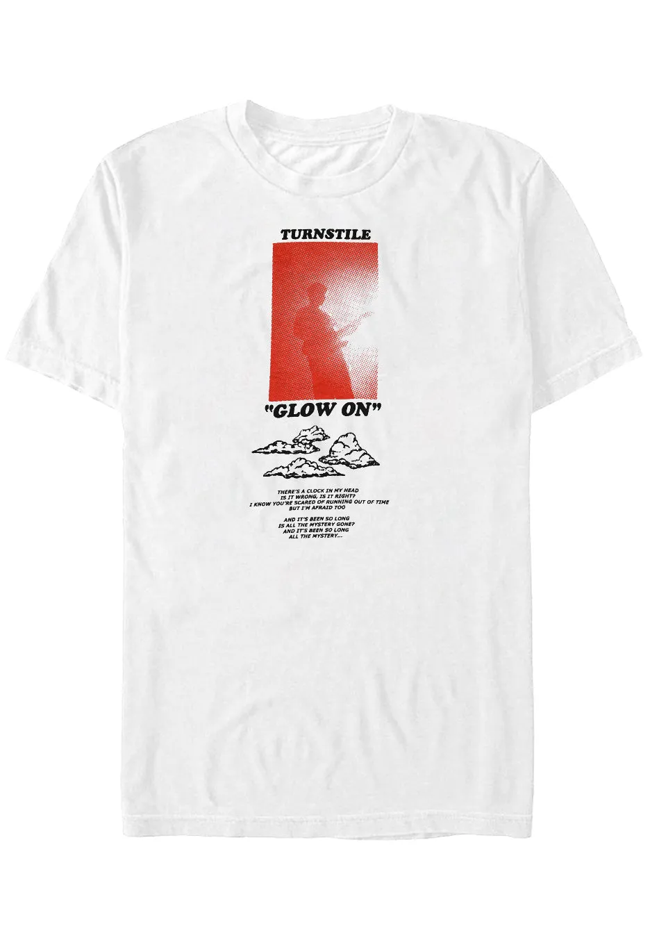 Turnstile - Pat Glow On White - T-Shirt
