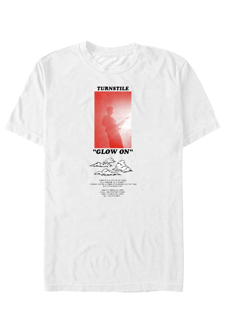 Turnstile - Pat Glow On White - T-Shirt