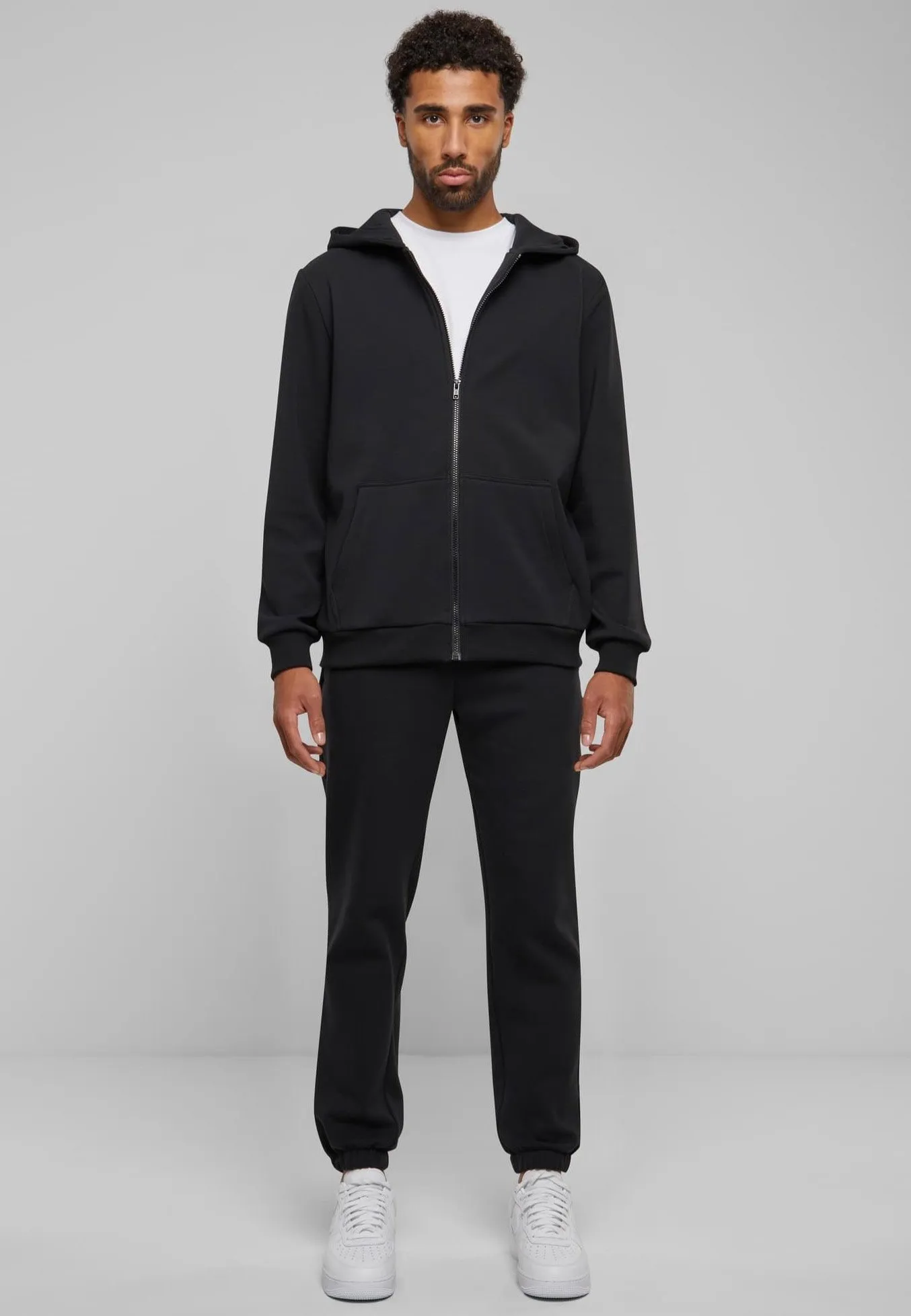 Urban Classics - Cozy Zip Black - Zipper