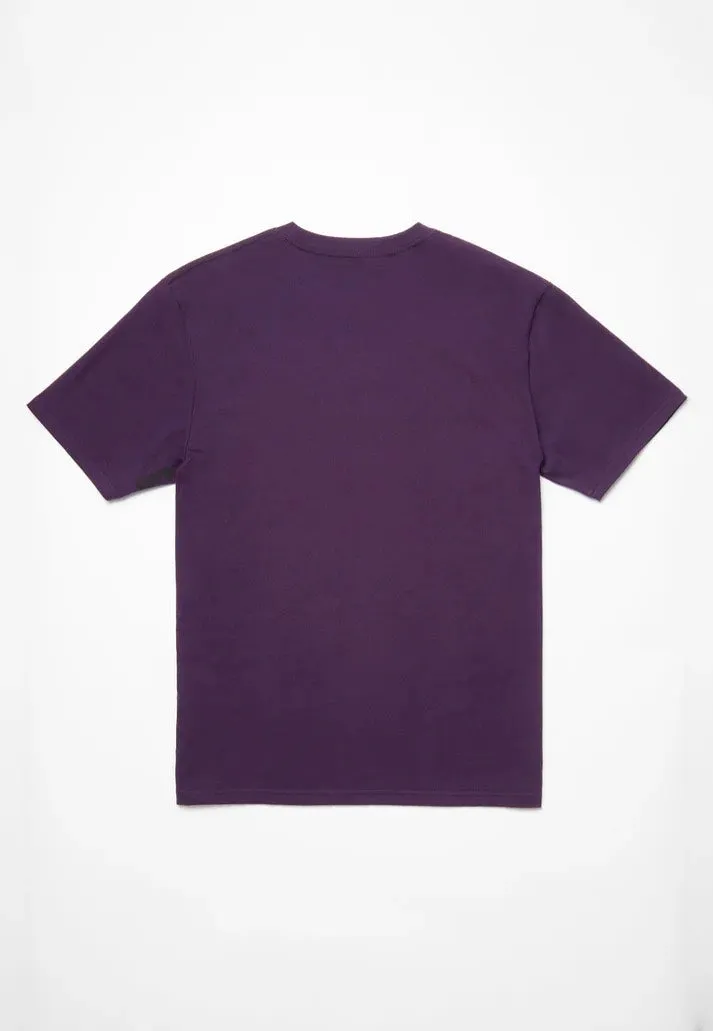 Volcom - Stone Blanks Basic Grape Royale - T-Shirt