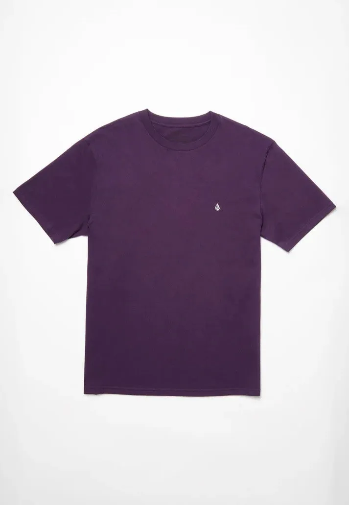Volcom - Stone Blanks Basic Grape Royale - T-Shirt