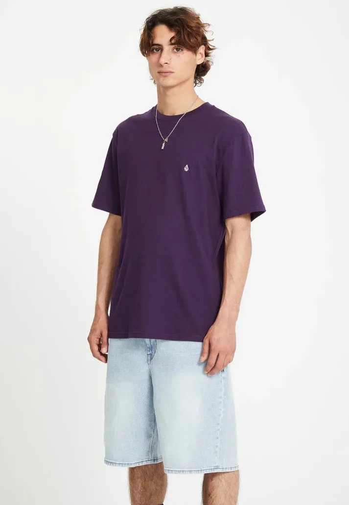 Volcom - Stone Blanks Basic Grape Royale - T-Shirt