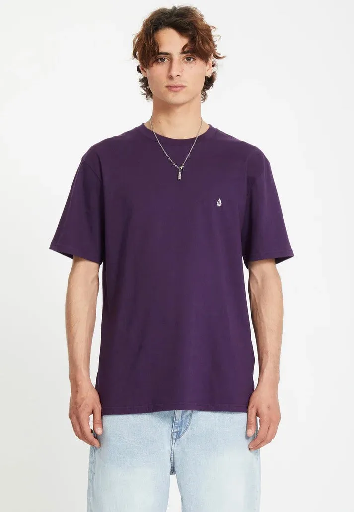 Volcom - Stone Blanks Basic Grape Royale - T-Shirt
