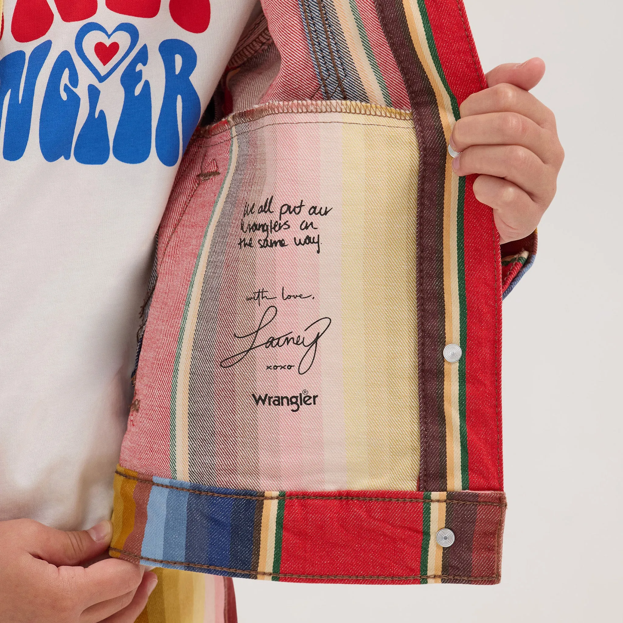 Wrangler Girl's Lainey Wilson Girls Serape Jacket