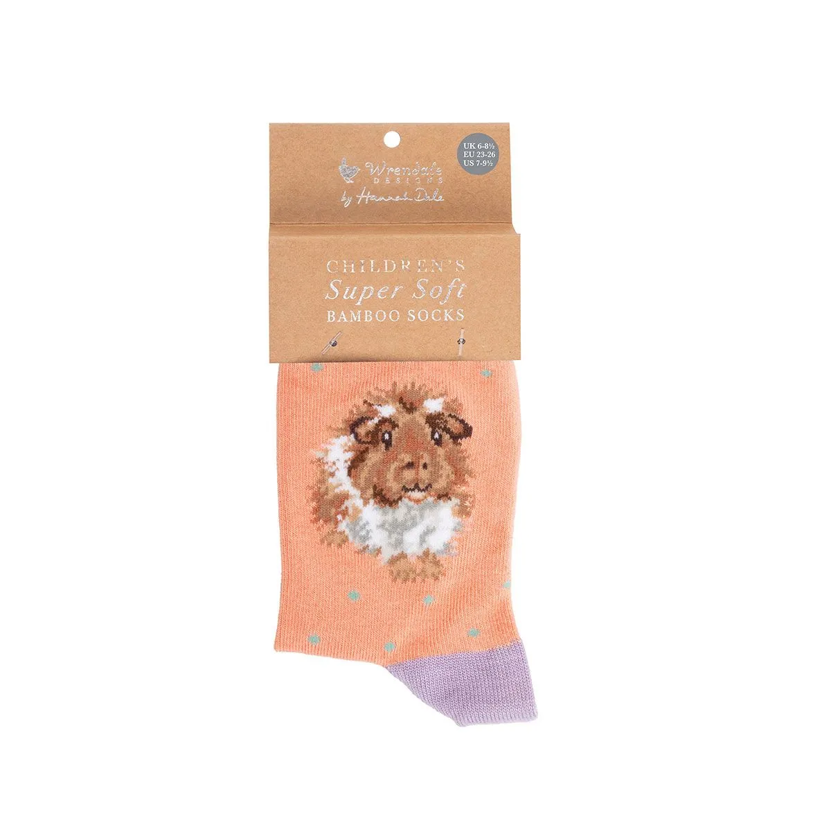 Wrendale Grinny Pig Guinea Pig Socks
